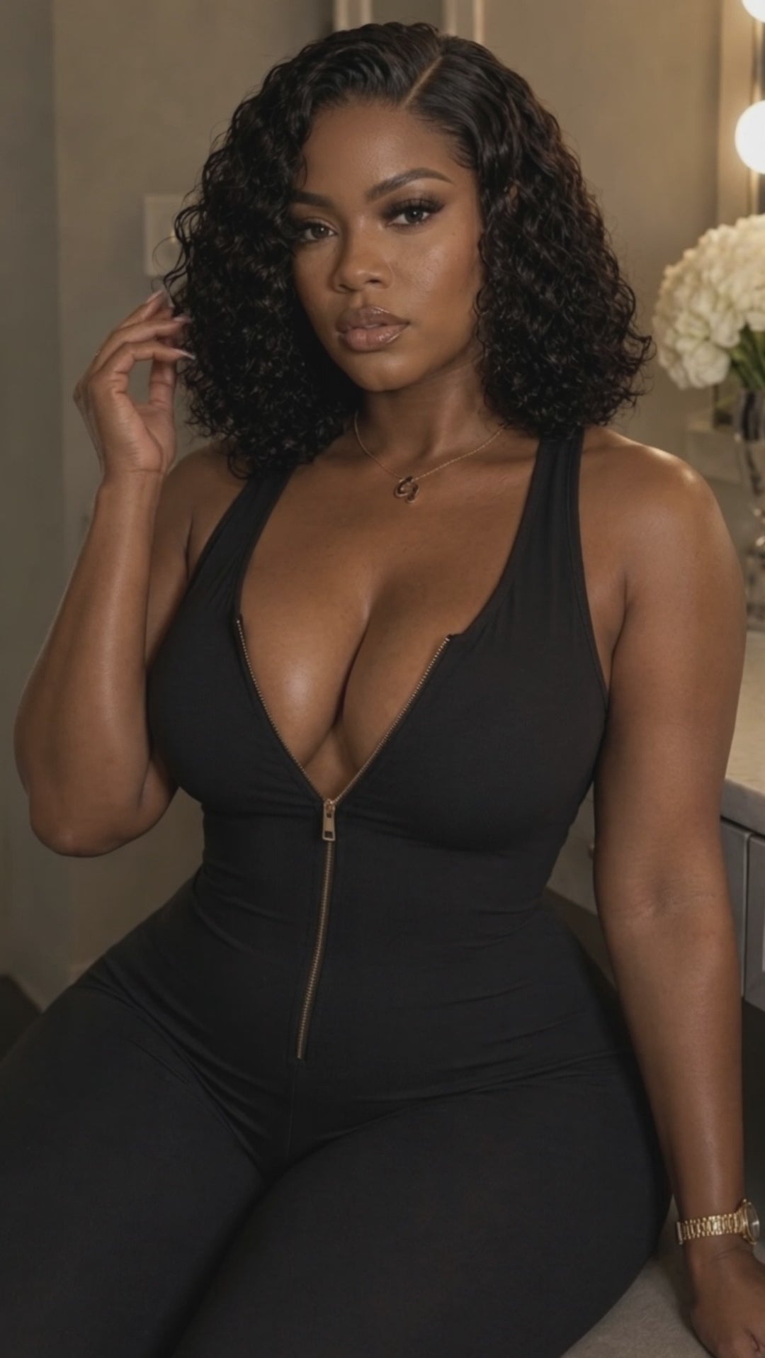 Deep Wave Bob-5x5 Ready to Wear Wig
