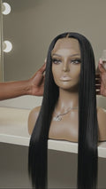 Malaysian Straight 5x5 Ready to Wear Wig